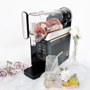 Snow Melting Machine: 15-20 Mins for Smoothies/Milkshakes/Ice Cream, 6 Presets